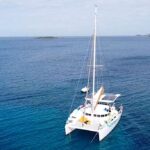 Mimbaw Crewed Lagoon 410 Catamaran Charters Sailing the US Virgin Islands