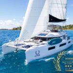 Ether Crewed Lagoon 50 Catamaran Charters Sailing the BVI