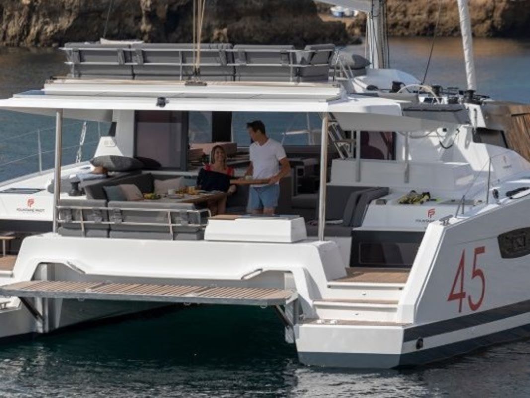 Fountaine Pajot Elba 45 Catamaran Family Therapy in Annapolis