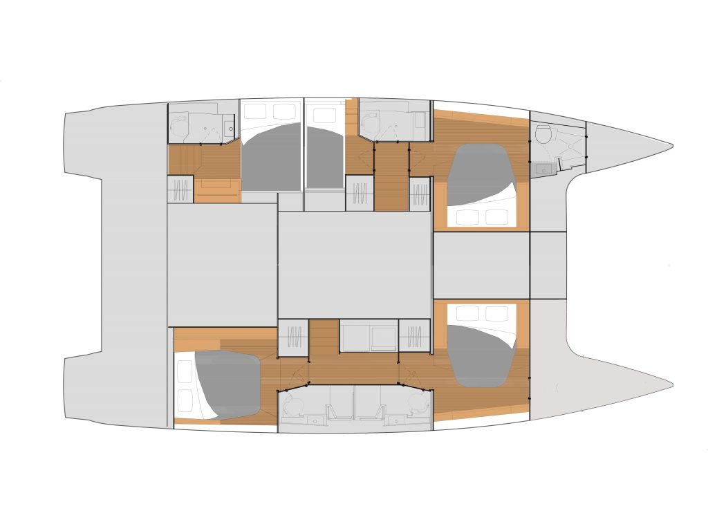 Fountaine Pajot Saona 47 - 5 cab. Image 1