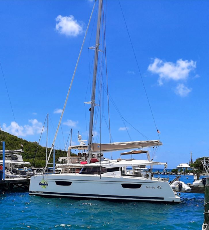 Fountaine Pajot Astrea 42 Catamaran SeaSea in USVI