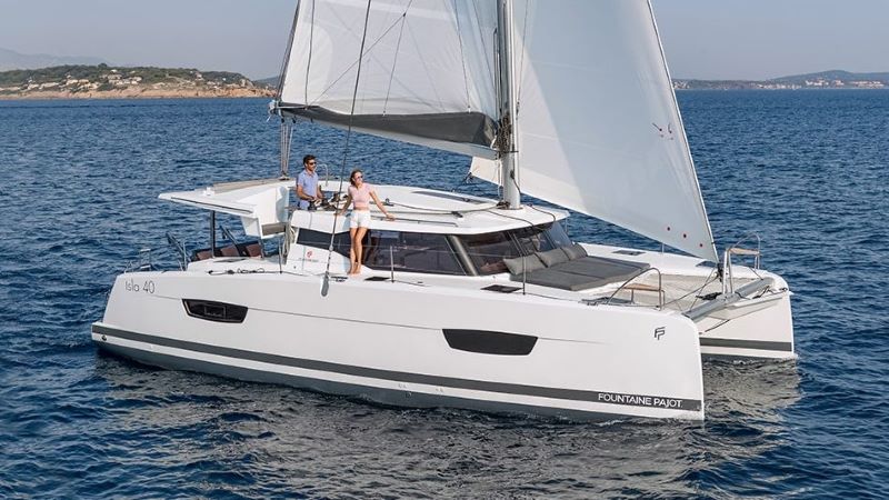 Fountaine Pajot Isla 40 Catamaran Island Curtisea in USVI