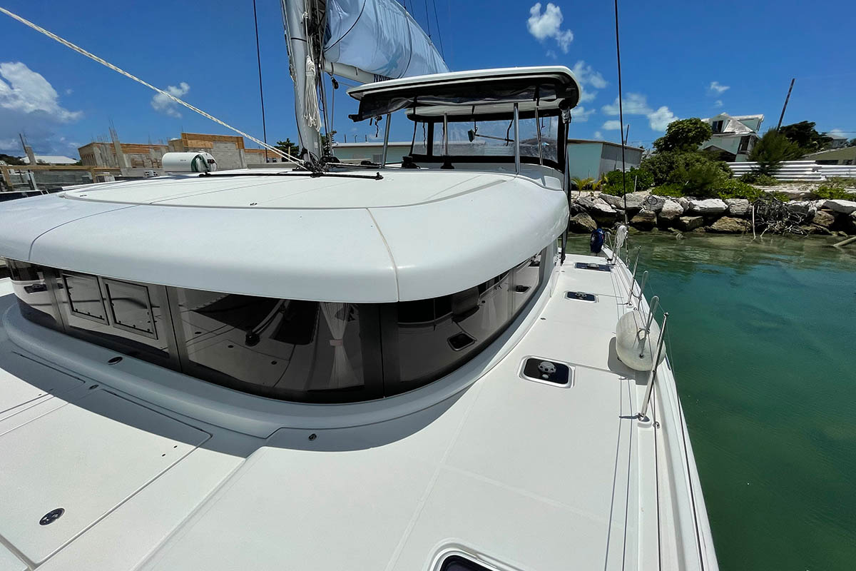 Lagoon 42 Catamaran Odyssey in the BVI