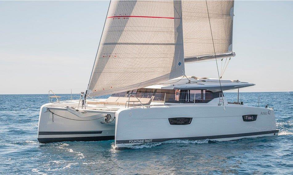 Astrea 42 Catamaran Pleasant Arbour in the BVI