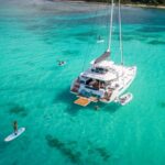 Karma Crewed Lagoon 50 Catamaran Charters Sailing the BVI