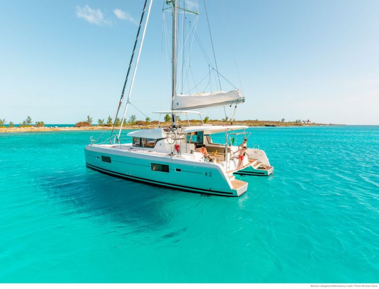 Lagoon 42 Catamaran Pirelli in the BVI