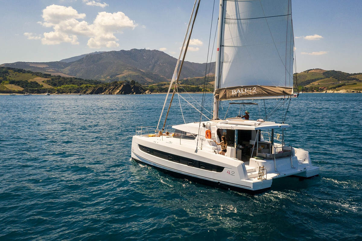 Bali 4.2 Catamaran Mirabella in the BVI