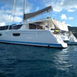 Devine Sailing Crewed Saba 50 Catamaran Charters Sailing the Caribbean