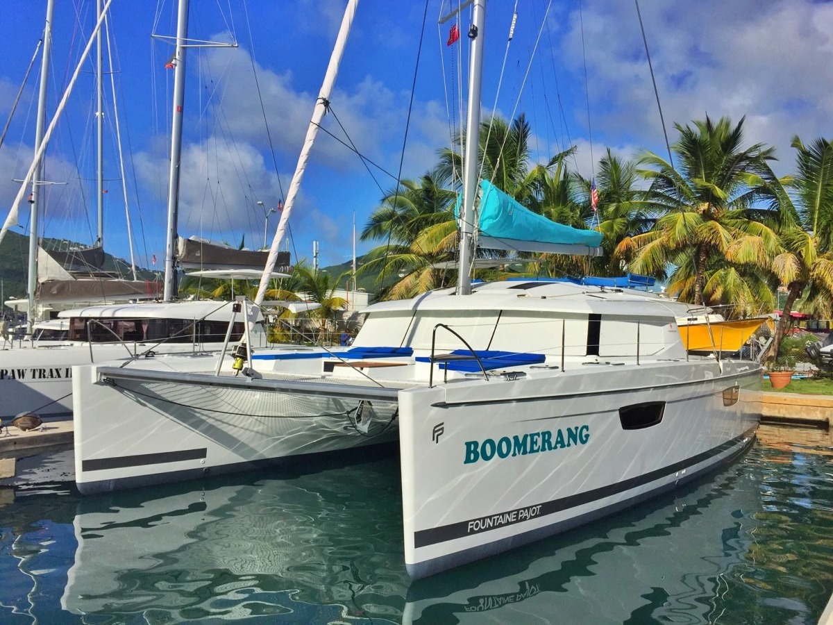 FP Saba 50 Catamaran Canis Majoris in the BVI