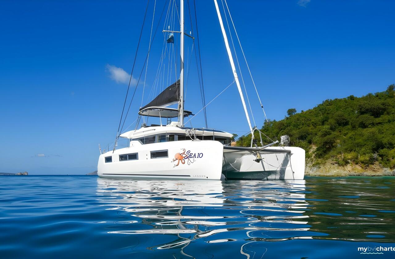 Lagoon 50 Catamaran Sea IO in the BVI