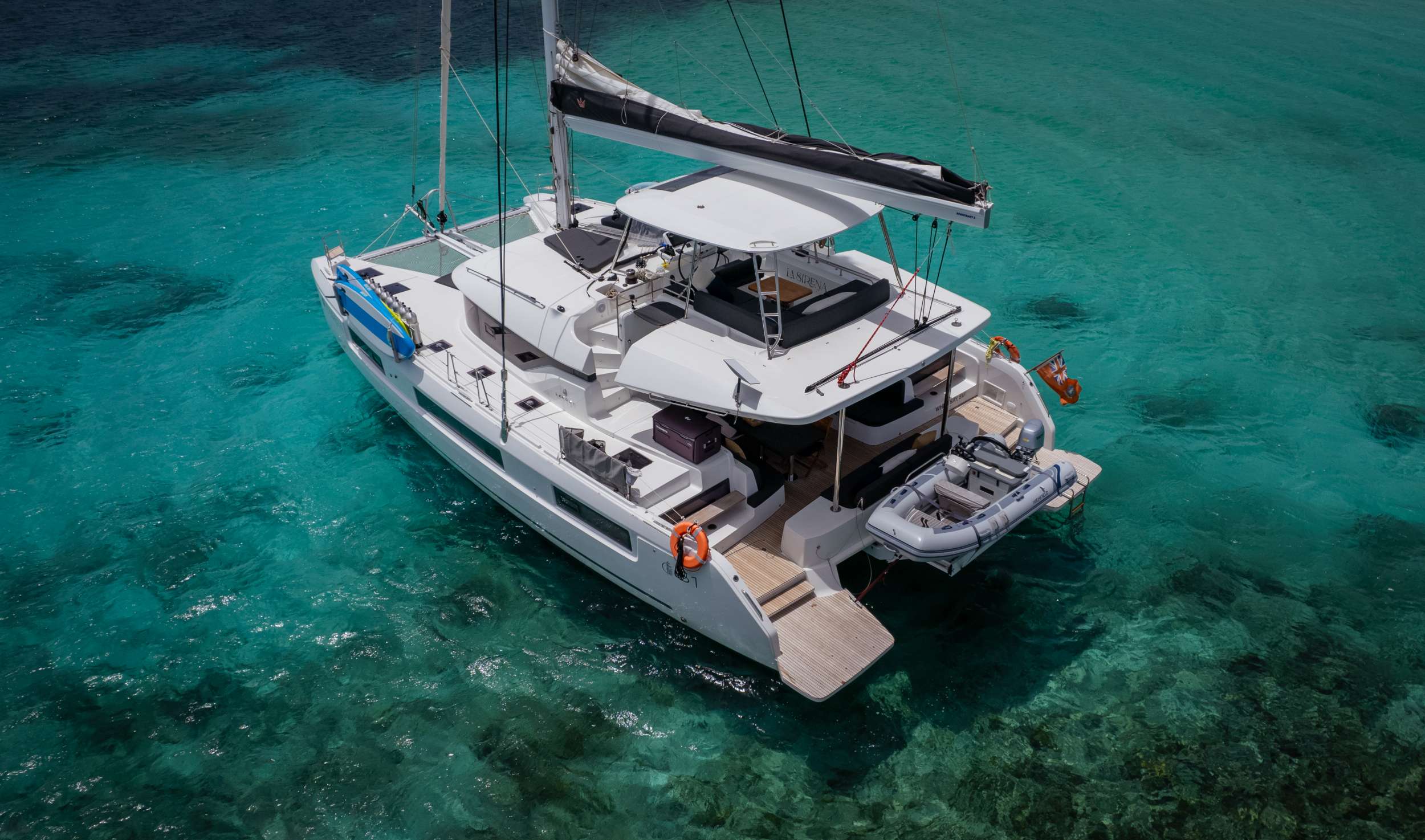 La Sirena Crewed Lagoon 51 Discount Sailing the BVI.