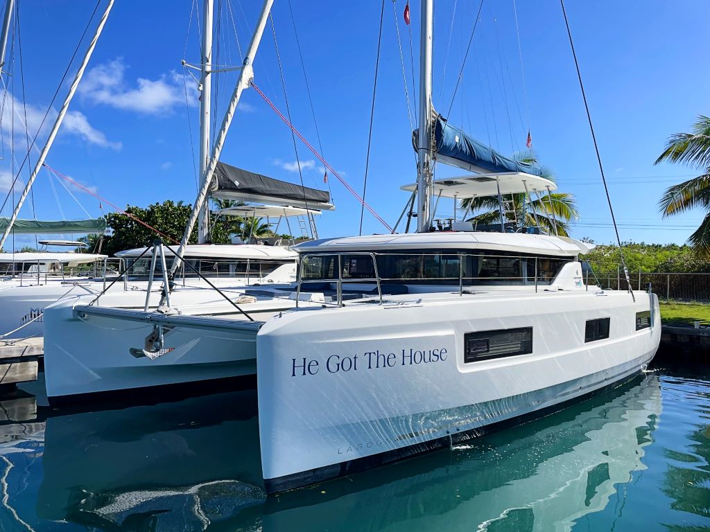 Lagoon 46 Catamaran He Got The House in the BVI