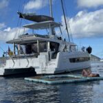 Merry Time Crewed Bali 4.8 Catamaran Charters Sailing the Virgin Islands.