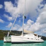 Beyond Stardust crewed Leopard 43 catamaran charters Sailing the USVI.