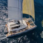 Xandros Crewed Lagoon Sixty 5 Catamaran Charters Sailing the BVI