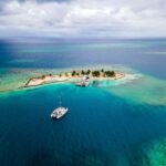 Nowhere Crewed Saba 50 Catamaran Charter Sailing Belize.