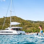 No Inheritance Crewed Bali 5.4 Catamaran Charters for 10 guests Sailing the BVI
