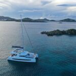 Dante Inclusive Crewed Bali 5.4 Catamaran Charters Sailing the BVI.