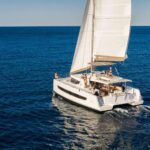 Magnificent Crewed Bali 4.8 Catamaran Charters Sailing Belize.