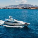 Loana Crewed Baglietto 114 Luxury Yacht Charter Cruising Greece
