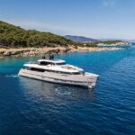 Fatsa Crewed San Lorenzo 95 Motoryacht Charter Cruising Greece
