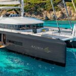 Kajikia Crewed Lagoon Seventy 7 Catamaran Charters Sailing the Mediterranean