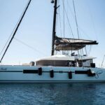 Serenity Crewed Lagoon 52 Catamaran Charters Sailing Croatia.
