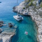 Marla Crewed Lagoon 450 Catamaran Charter Sailing Croatia