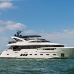 The Peddler Crewed Dreamline 86 Motoryacht Charter Cruising the Caribbean