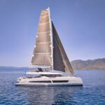 Aloia Crewed Fountaine Pajot Thira 80 Catamaran Charter Sailing Greece