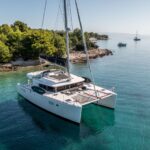 Falco Crewed Lagoon 450 Catamaran Charter Sailing Croatia