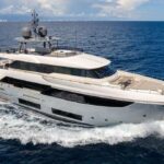 Fifi Ferretti 108 Luxury Yacht Charter Cruising New England
