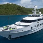 Never Enough Luxury Crewed Feadship 140 Yacht Charter Cruising the Caribbean