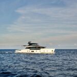 Luar Crewed San Lorenzo SX88 Motoryacht Charter Cruising Italy