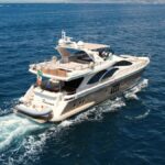 Forever Rosanna Crewed Azimut 78 Motoryacht Charter Cruising Italy