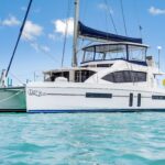 Deep Blue Crewed Leopard 58 Catamaran Charters Sailing the BVI