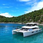 Philotimo Crewed Lagoon 630 Powercat Charters Cruising the Caribbean