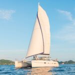 Lady Marigot Crewed Privilege 585 Catamaran Charter Sailing St. Lucia