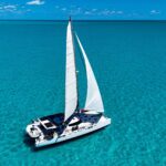 Awatea Crewed Balance Catamaran Charters Sailing the BVI