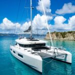 Valinor Crewed Lagoon 55 Catamaran Charter Sailing the BVI and Greece