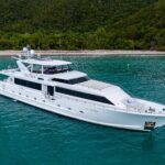 Denise Rose Broward 112 Luxury Inclusive Yacht Charter Cruising the Virgin Islands