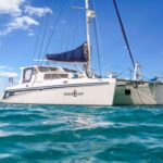 Paradigm Shift Crewed St. Francis 50 Catamaran Charters Sailing New England