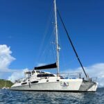 Manna Crewed Royal Cape Majestic 530 Catamaran Charters Sailing the BVI
