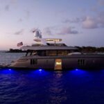 Nauti Nickel Crewed 80 Sunreef Powercat Inclusive Charters Cruising the Caribbean