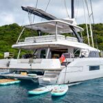 Seahome II Crewed Lagoon Sixty 5 Catamaran Charters Sailing the BVI