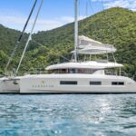 Evenstar Crewed Lagoon 55 Catamaran Charters Sailing the Virgin Islands
