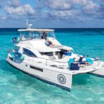 Southern Sky Crewed Leopard 51 Powercat Charter Cruising the Bahamas