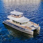 Cata Crewed Nishii 54 Powercat Charter Cruising the Bahamas