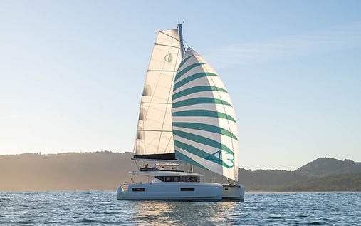 Lagoon 43 Catamaran Aurora in BVI