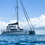 Seven Crewed Voyage 590 Catamaran Charters for 10 guests sailing the BVI.